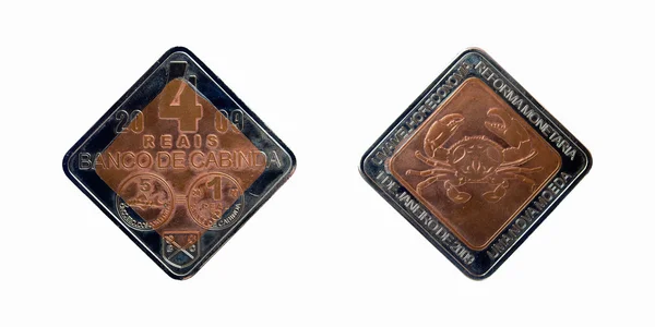 Cabinda monedas centavos — Foto de Stock