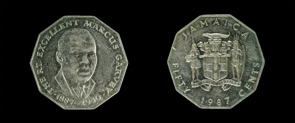 Jamaica mynt cent — Stockfoto