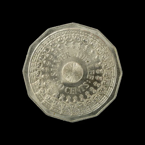 Памятные серебряные монеты Австралии — стоковое фото
