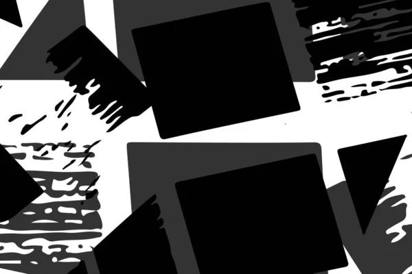 Красочные Мазки Кистью Шаблон Пятнами Пятнами Краски Чернил Векторные Текстуры — стоковый вектор