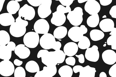 Renkli fırça darbeleri. Benekli desenler, boya ya da mürekkep lekeleri. Vektör el çizimleri. Soyut arkaplan. İllüstrasyon istiyor.