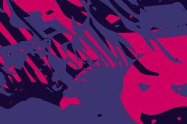 Kaotik soyut siyah-beyaz grunge arka plan. Vektör illüstrasyonu