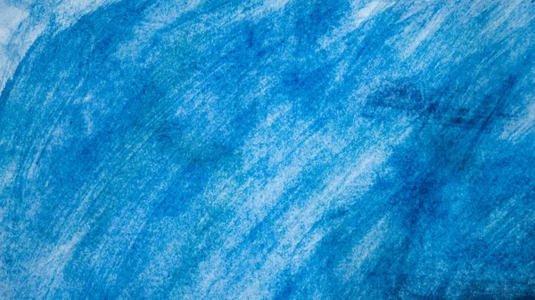 Фотография Яркого Красочного Акварельного Фона Рисунок Гуаши Белая Синяя Текстура — стоковое фото