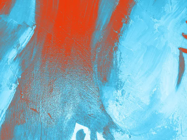 Abstrakt Flerfarvet Billede Lavet Med Børste Maling Håndlavet Kan Bruge - Stock-foto