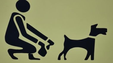 Şablon imzala - Lütfen köpeğinizin arkasını temizleyin