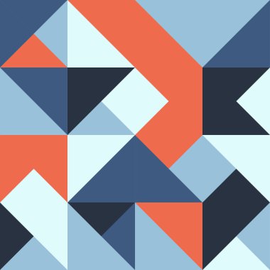 Vektör Soyut geometrik renkli desen.