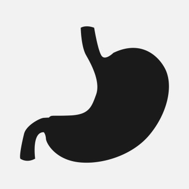 İnsan iç organlarının simgesi. Büyüme tarzında yapılmış bir simge. Bir adamın iç organları. İllüstrasyon istiyor.