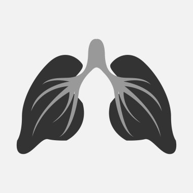 İnsan iç organlarının simgesi. Büyüme tarzında yapılmış bir simge. Bir adamın iç organları. İllüstrasyon istiyor.