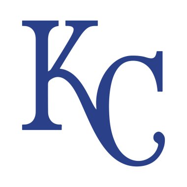 Beyzbol takımının logosu Kansas City. 