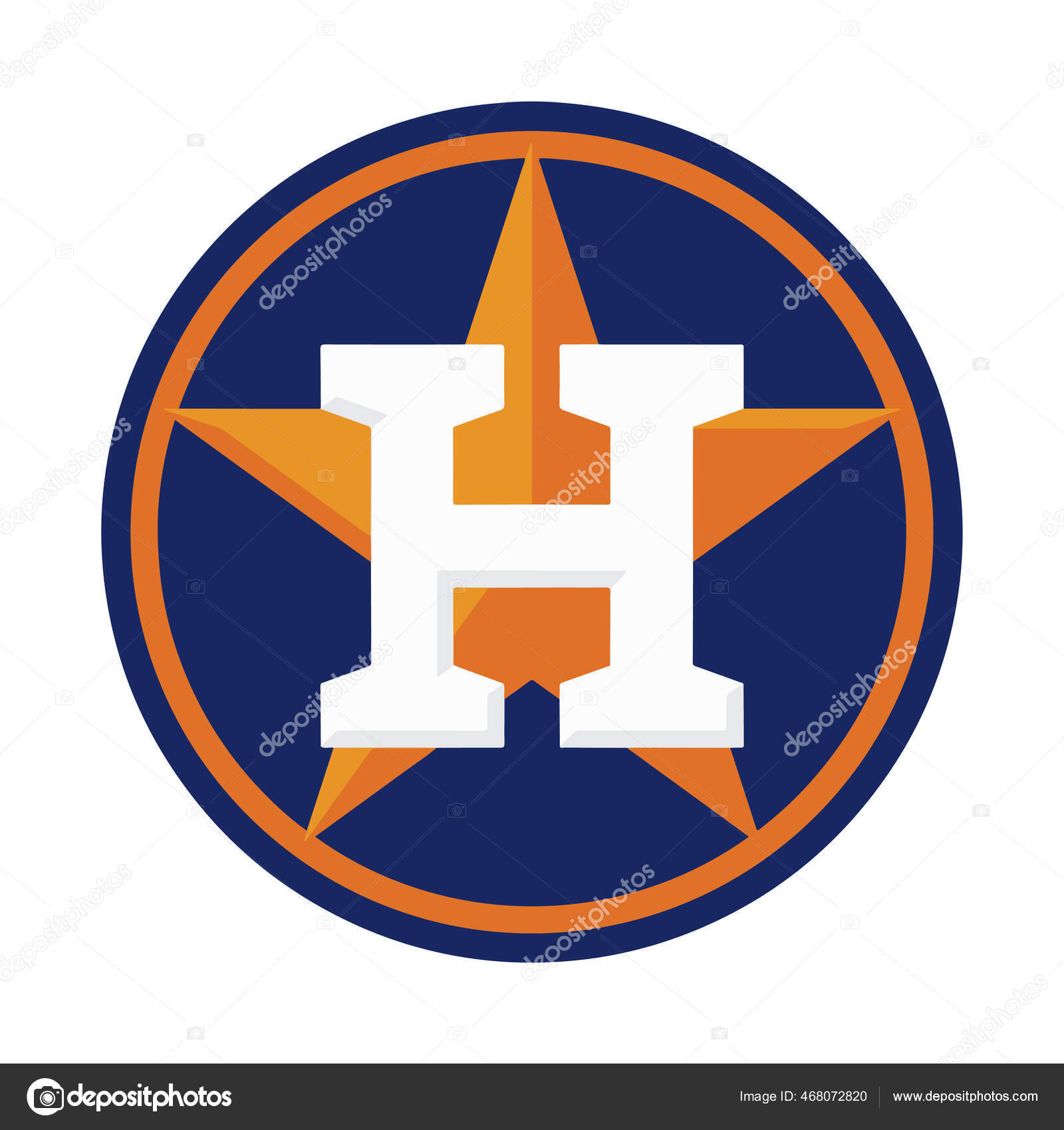 Logo of baseball team Houston. Stock Vector Image by ©client1337gmail