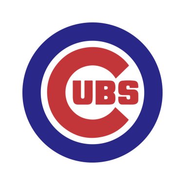 Logo of baseball team Chicago Cubs.  clipart