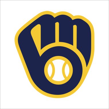 Beyzbol takımının logosu Milwaukee. 