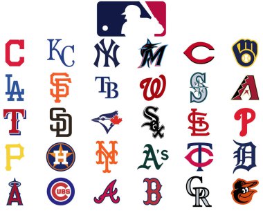 30 mlb takımının hepsi.