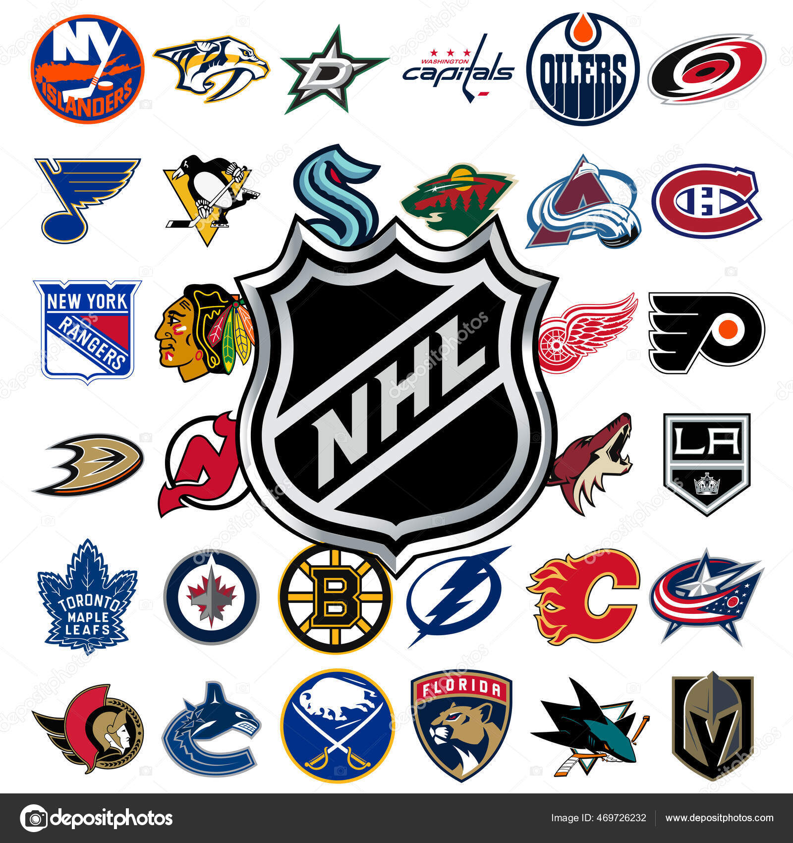 NHL Logos: All The National Hockey League Team Logos