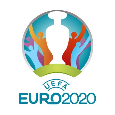 EURO 2020 UEFA Avrupa Şampiyonası logosu.
