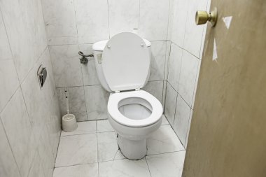 Unsanitary public toilet clipart