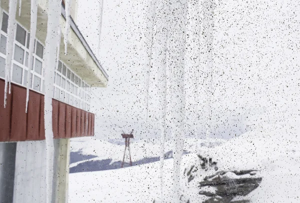 冷凍氷の家 — ストック写真