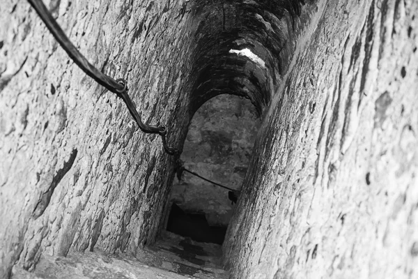 Tuz madeni tünel — Stok fotoğraf