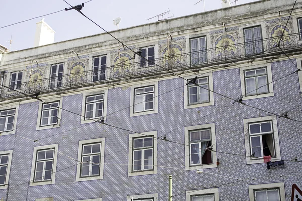 Cables tram building — Stock Photo, Image