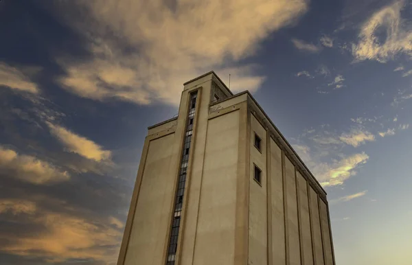 Abandoned Silo Industrial Factory Construction Architecture Urbex — Stock Photo, Image