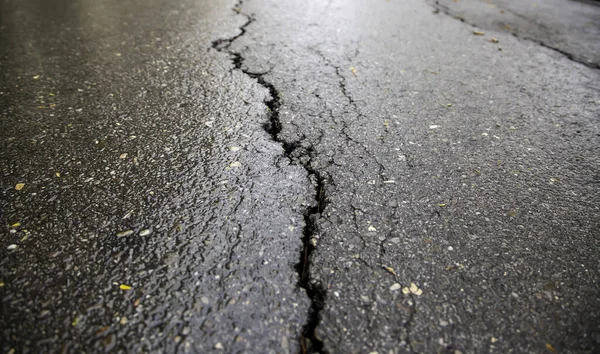 Broken Street Floor Construction Architecture Road Deterioration — Stock Photo, Image