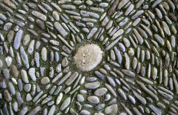 Marksten Marken Detalj Fotgängare Promenad — Stockfoto