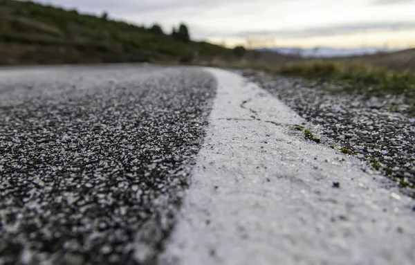 道路塩氷 高速道路のテクスチャ 輸送と車両 — ストック写真