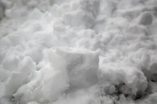 Strada Bianca Come Neve Pericolo Scivoloso Natale Inverno — Foto Stock