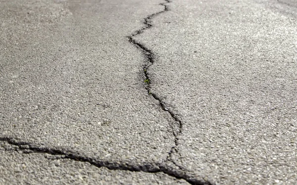 Broken street floor, construction and architecture, road deterioration