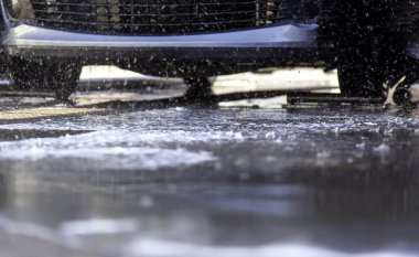 Otomatik araba yıkama makinesi, sanayi ve iş yerindeki sünger prezervatifleri.