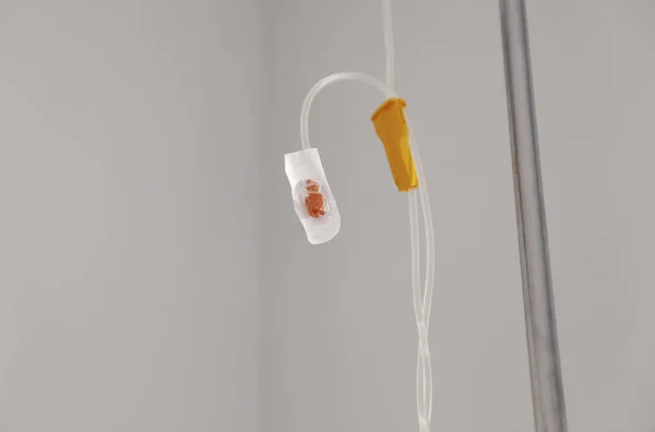 Serumsticks Het Ziekenhuis Intraveneuze Medicatie Kliniek Geneeskunde — Stockfoto