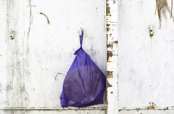 Garbage Bag Container Recycling Dirt Cleaning — Stock Photo, Image