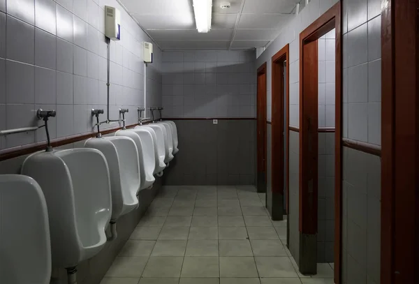 Detalhe Banheiro Para Meninos Limpeza Higiene — Fotografia de Stock
