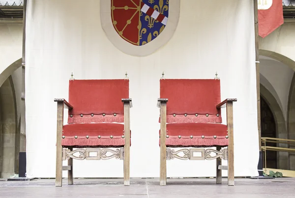 Kings chairs — Stock Photo, Image