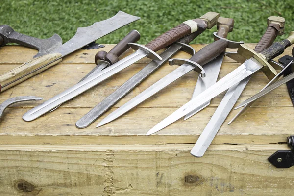 Mittelalterliche Messer — Stockfoto