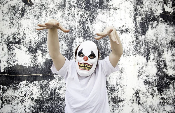 Clown-Terror-Angst — Stockfoto