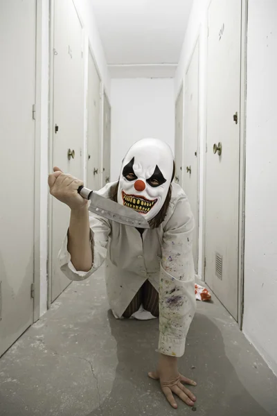 Clown in storage — Stock Photo, Image