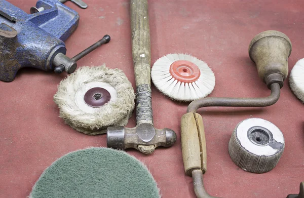 Material shoe manufacturing — Stock Photo, Image