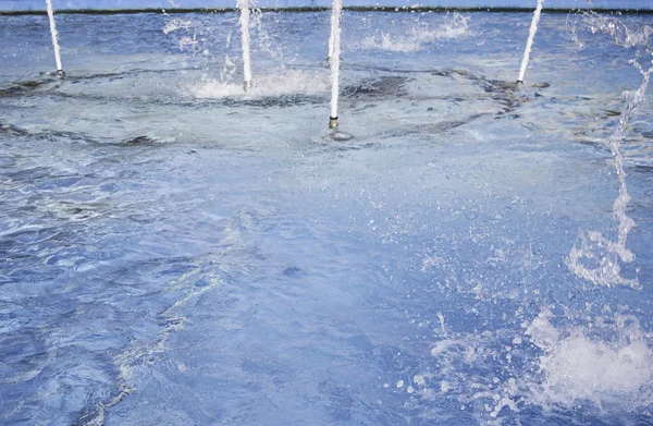 Foam water jets — Stock Photo, Image