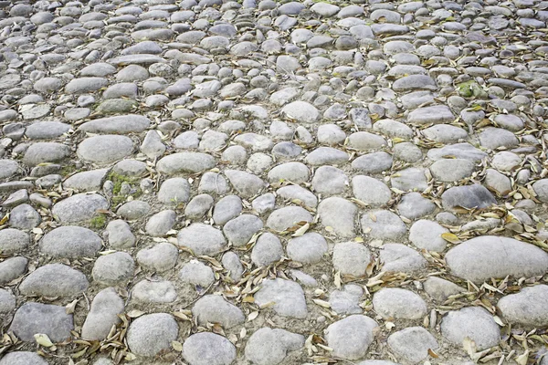 Gray stones street — Stock Photo, Image