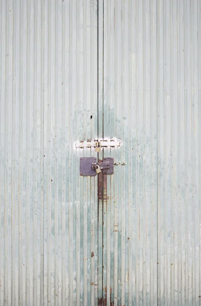 Metal door lock — Stock Photo, Image