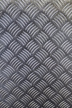 parlak metal bir yüzeye