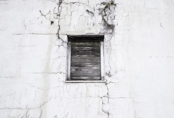 Black window house — Stock Photo, Image