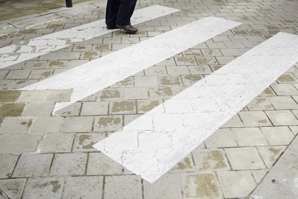 Cruce de cruce de cebra — Foto de Stock