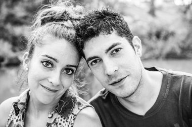 Happy couple affection