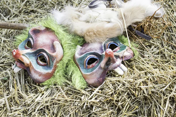 Korkutucu maskeler — Stok fotoğraf