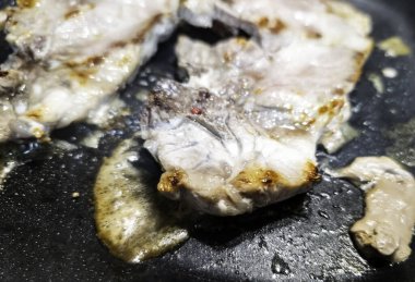 Izgarada kırmızı et, ızgara et.