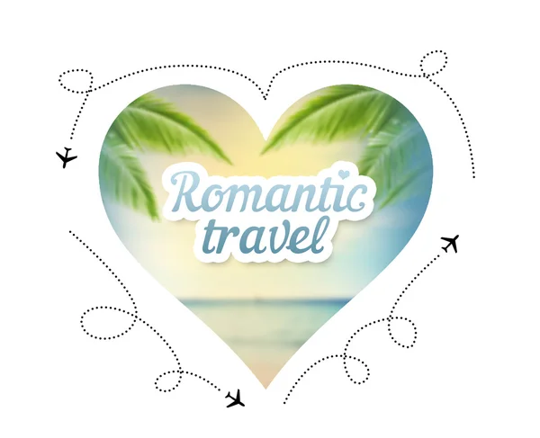 Romantische Reise — Stockfoto