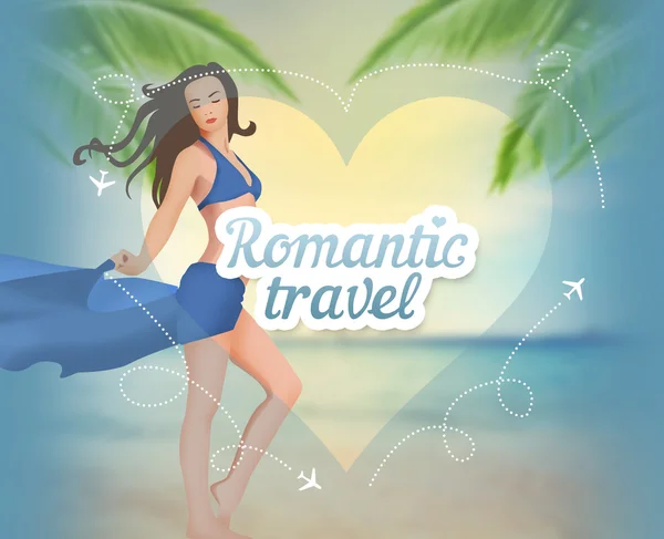 Romantische Reise — Stockfoto