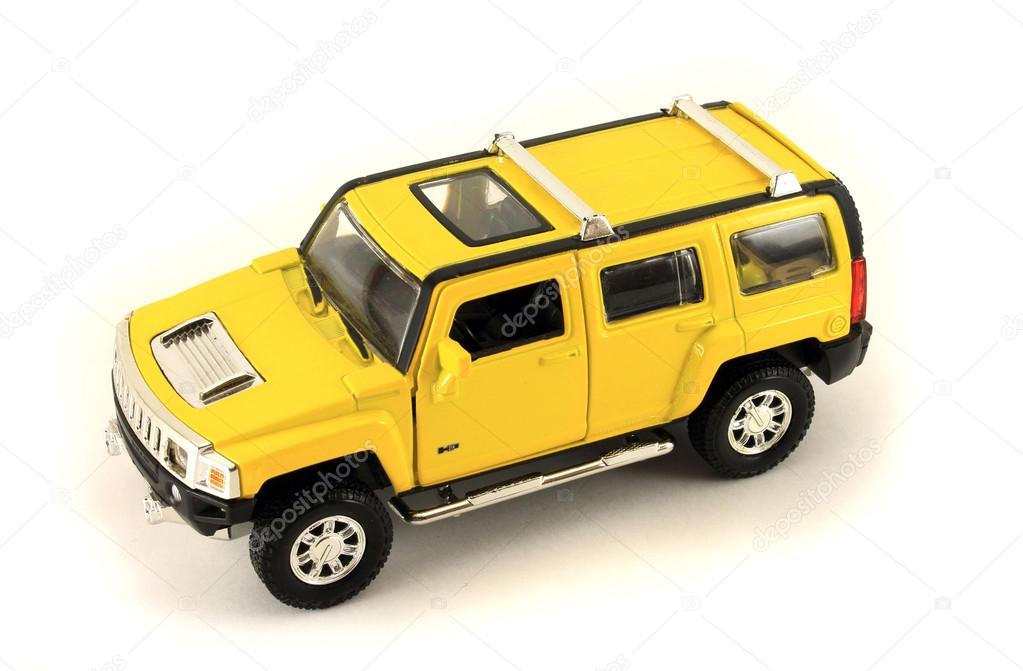 yellow jeep toy
